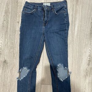 Free people ripped jeans